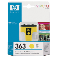Image of HP HP 363 Yellow Original Ink Cartridge 500 pages