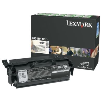 LEXMARK Tonerkassett svart 25.000 sidor, hög kapacitet, return