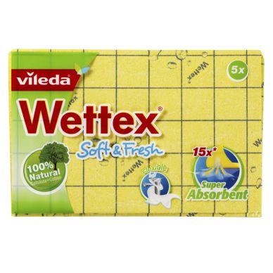 Vileda Disktrasa Wettex Soft &amp; Fresh, 5 st