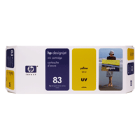 Image of HP Ink Cartridge yellow No 83 680ml UV