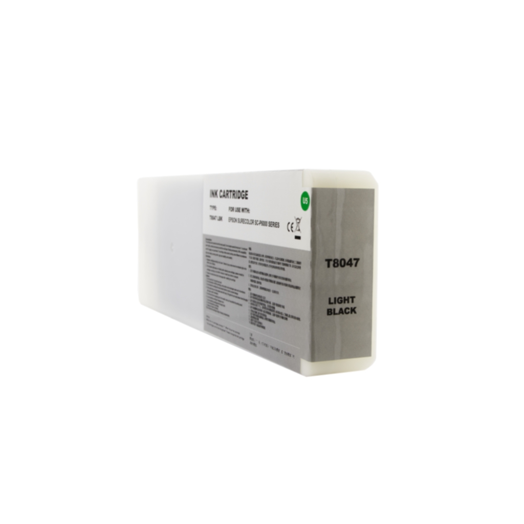 Bild av Bläckpatron, ersätter Epson T8047, ljussvart, 700 ml