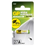 GP alkalisk spesialbatteri 12v, 27A GP alkalisk spesialbatteri 12v, 27A