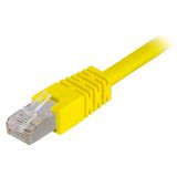 DELTACO U/UTP Cat6 laitekaapeli 1 m, keltainen DELTACO U/UTP Cat6 laitekaapeli 1 m, keltainen