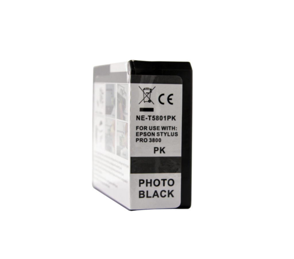 Bild av WL Bläckpatron, ersätter Epson T5801, fotosvart, 84 ml 0T5801 ersätter T5801