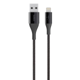 Belkin Lightning Premium Kevlarkabel, 2.4A Svart Belkin Lightning Premium Kevlarkabel, 2.4A Svart