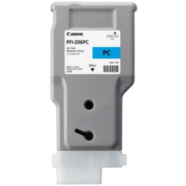 Bild av Canon PFI-206 PC Bläckpatron cyan, 300 ml