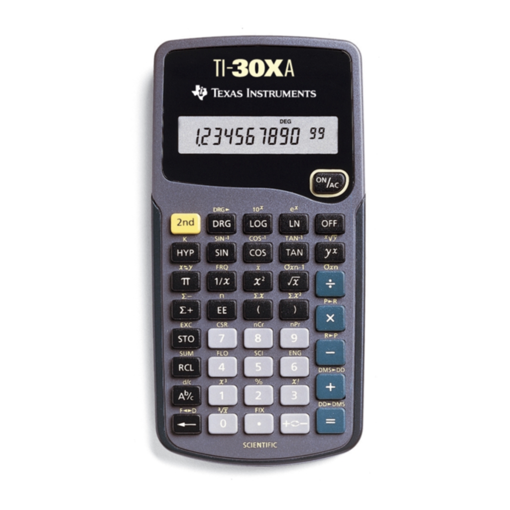 Bild av Miniräknare teknisk Texas TI-30 XA