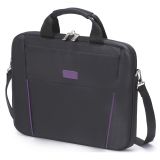 Dicota Slim Case Base 12-13,3 tum Svart/Lila Dicota Slim Case Base 12-13,3 tum Svart/Lila