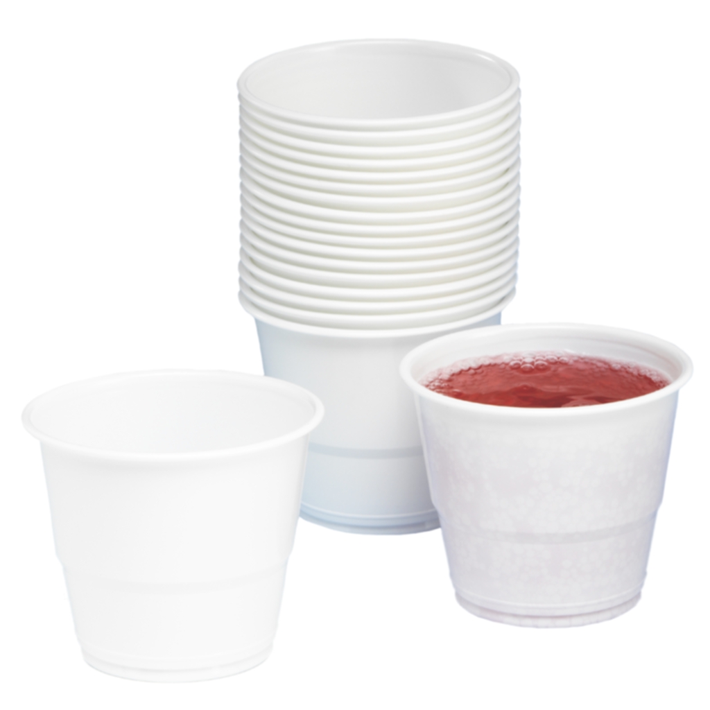 Bild av Plastbägare Insats Combi 21cl vit, 80 st