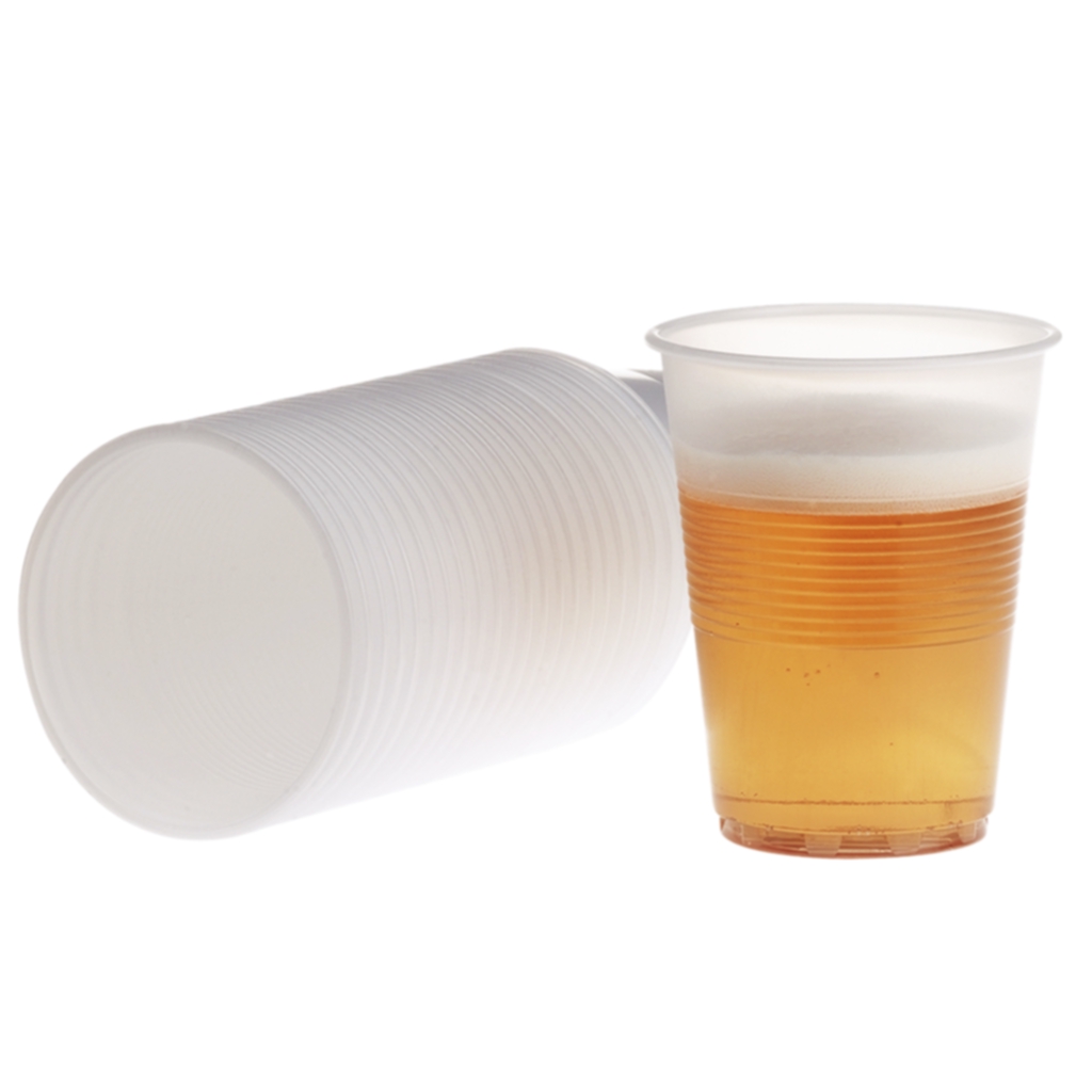 Bild av Plastbägare 21cl transparent (100)