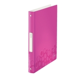 Ringordner Leitz WOW PP 4RR/25mm pink Ringordner Leitz WOW PP 4RR/25mm pink