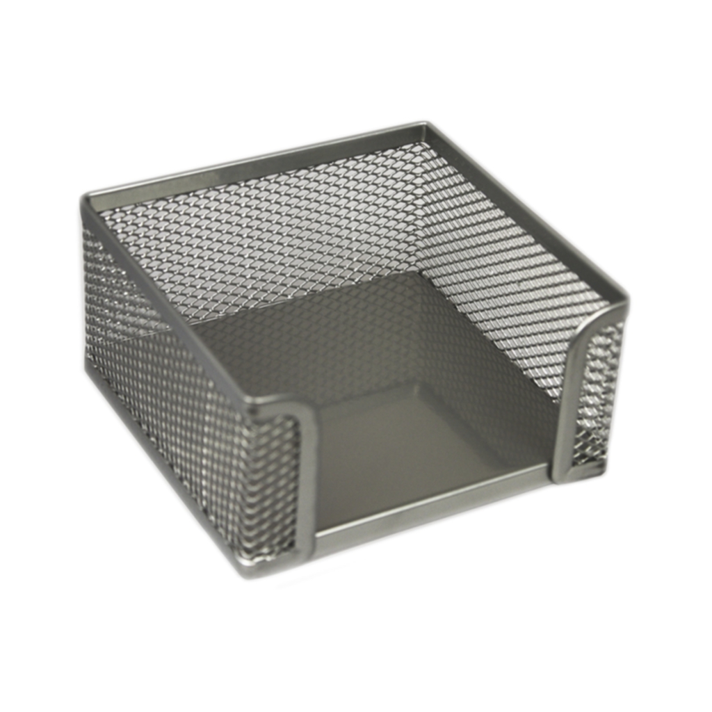 Bild av Blockask i nät 95x95mm silver