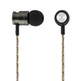 Streetz in-ear hörlurar med tygklädd kabel Streetz in-ear hörlurar med tygklädd kabel