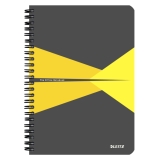 Notatbok Leitz Office PP A5 Linjer Gul Notatbok Leitz Office PP A5 Linjer Gul