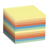 Muistilappukuutio, ei-liimautuvat, 90x90x90mm Muistilappukuutio, ei-liimautuvat, 90x90x90mm
