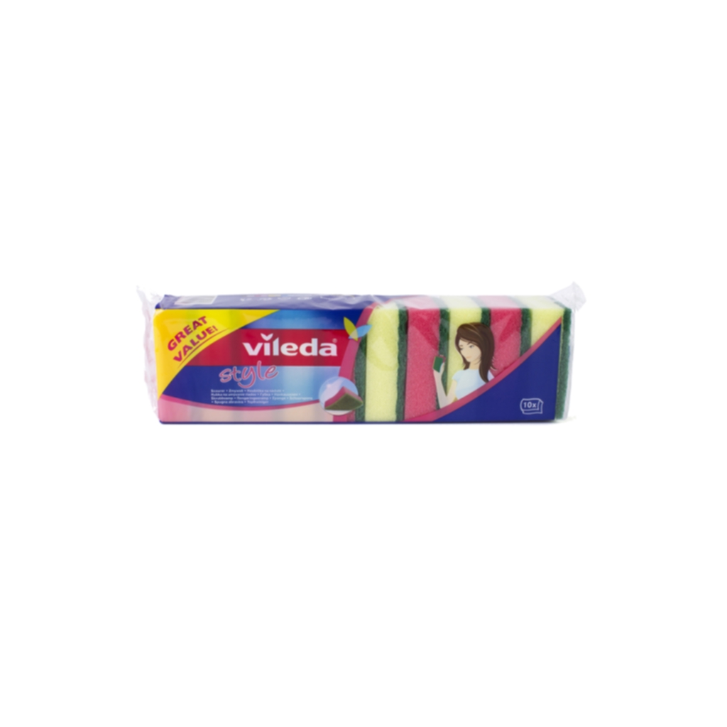 Bild av Vileda Style skrubbsvamp 10-pack
