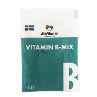 dinVitamin alt Vitamin B-mix 60-pack