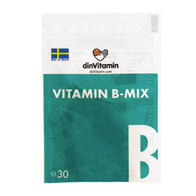 dinVitamin alt Vitamin B-mix 30-pack