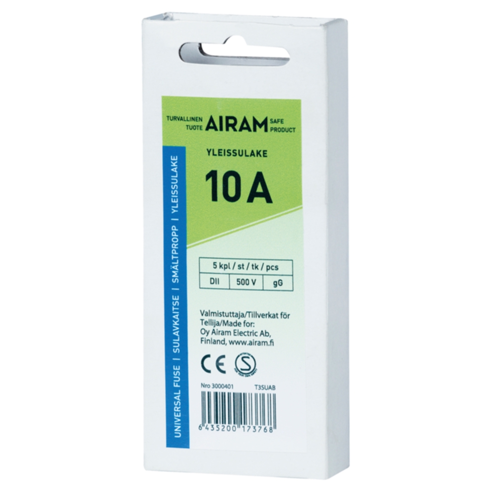 Bild av Airam elpropp 10A, 5-pack