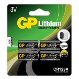 GP CR 123A-C1, 4-pack GP CR 123A-C1, 4-pack