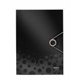 3-klaffmapp Bebop PP A4 svart 3-klaffmapp Bebop PP A4 svart