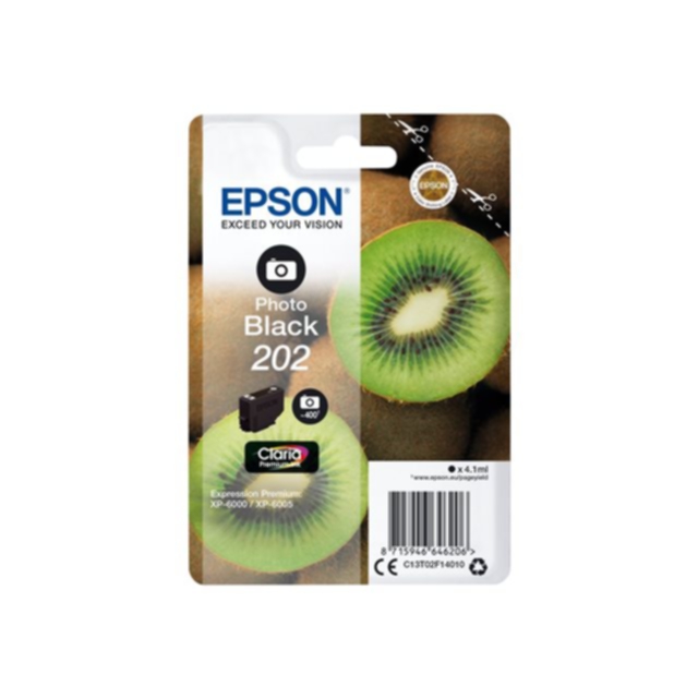 Bild av Epson 202 Bläckpatron fotosvart, 4,1 ml