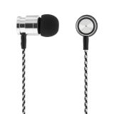 Streetz in-ear hörlurar med tygklädd kabel Streetz in-ear hörlurar med tygklädd kabel