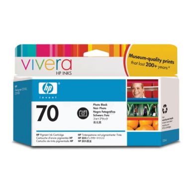Hp Inktpatroon Zwart Foto Vivera Nr 70 130 Ml C9449A Replace Na hp kopen in de aanbieding