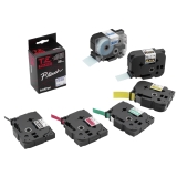 Tape Brother TZE651 24 mm, svart på gul Tape Brother TZE651 24 mm, svart på gul