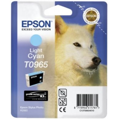 Epson Inktcartridge Licht Cyaan T0965 Replace Na epson kopen in de aanbieding Epson Inktcartridge Licht Cyaan T0965 Replace Na epson kopen in de aanbieding