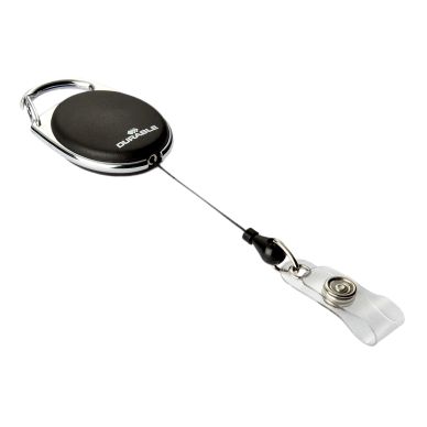 DURABLE Kortholder Jojo Durable m. kneppfeste svart, 10 stk. DURABLE Kortholder Jojo Durable m. kneppfeste svart, 10 stk.