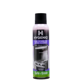 HYGENIQ 3-in-1 Ruostumattoman teräksen puhdistusaine 185 ml