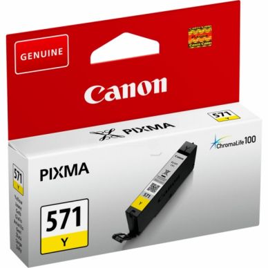 Canon Inktpatroon Geel 7 Ml Cli 571Y Replace Na canon kopen in de aanbieding