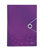 Prosjektmappe Leitz WOW PP Lilla Prosjektmappe Leitz WOW PP Lilla