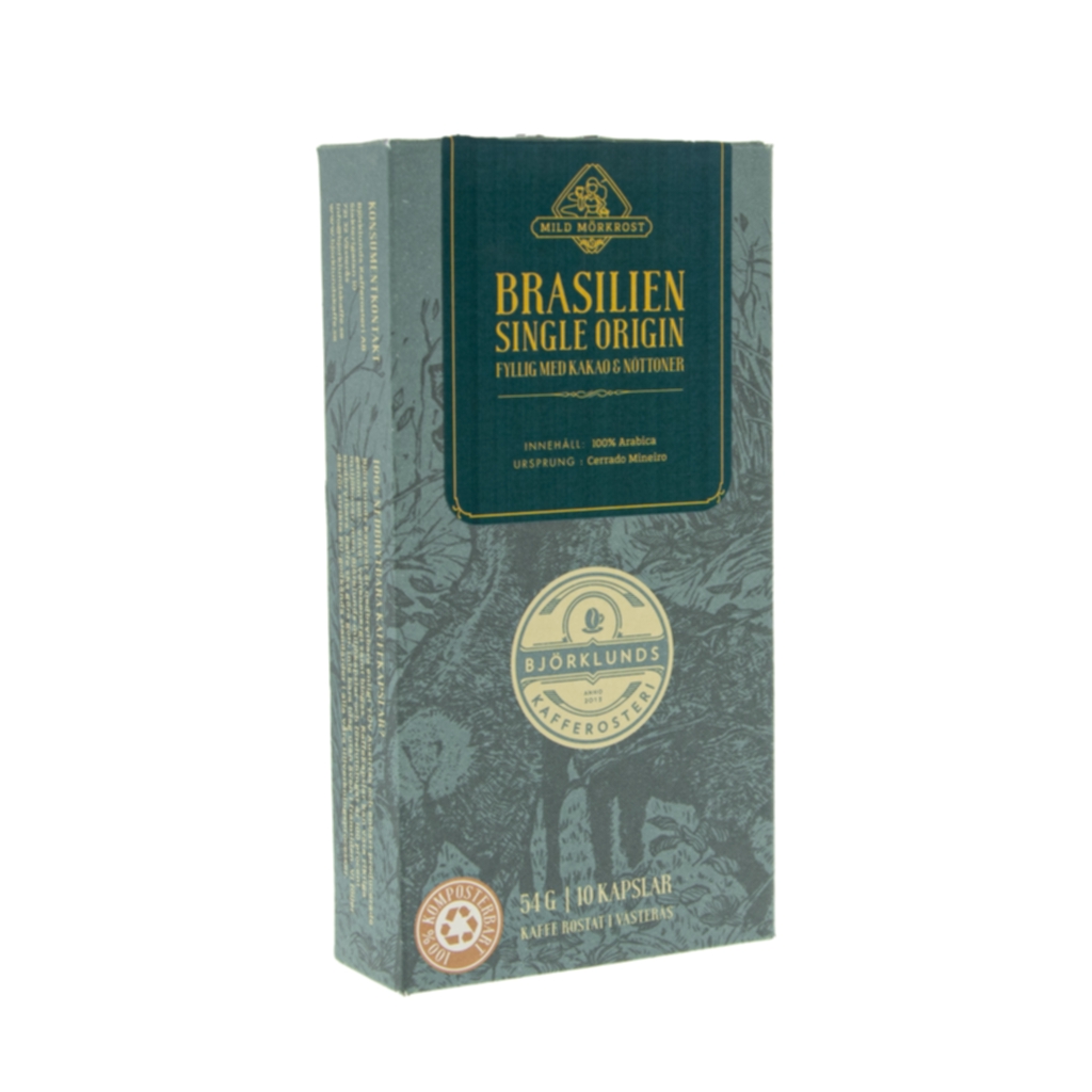 Bild av Brazil Single Origin mild mörkrost
