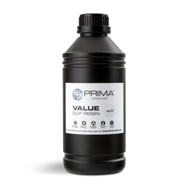 Prima PrimaCreator Value DLP / UV Resin 1000 ml Wit 7340002114453 Replace: N/A