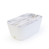 Bosign Kabelsamlare M - vit/ marmor. plast, silikon Bosign Kabelsamlare M - vit/ marmor. plast, silikon