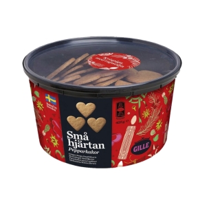 Pepparkakor GILLE Små Hjärtan 425g