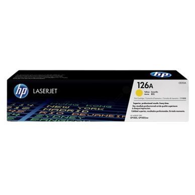 Cartouche toner jaune 1 000 pages HP Cartouche toner jaune 1 000 pages HP