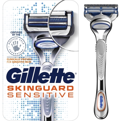 Almægtig Vej komfortabel Gillette Skinguard Sensitive Barberskraber | inkClub