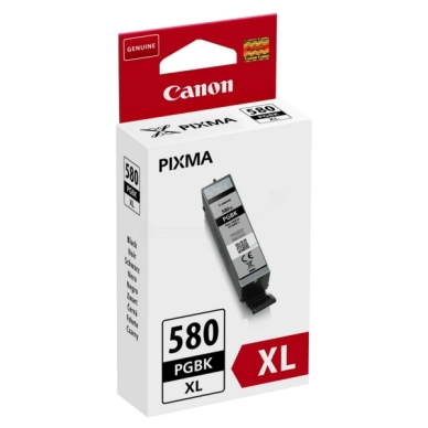 Canon Inktcartridge zwart pigment, 18,5 ml PGI-580PGBKXL Replace: N/A