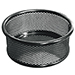 Binderskopp nett metall 118 x 50 mm svart