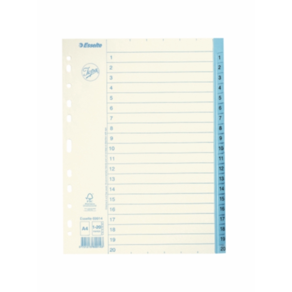 Bild av Register Jopa A4/1-20 FSC® Mix 100%