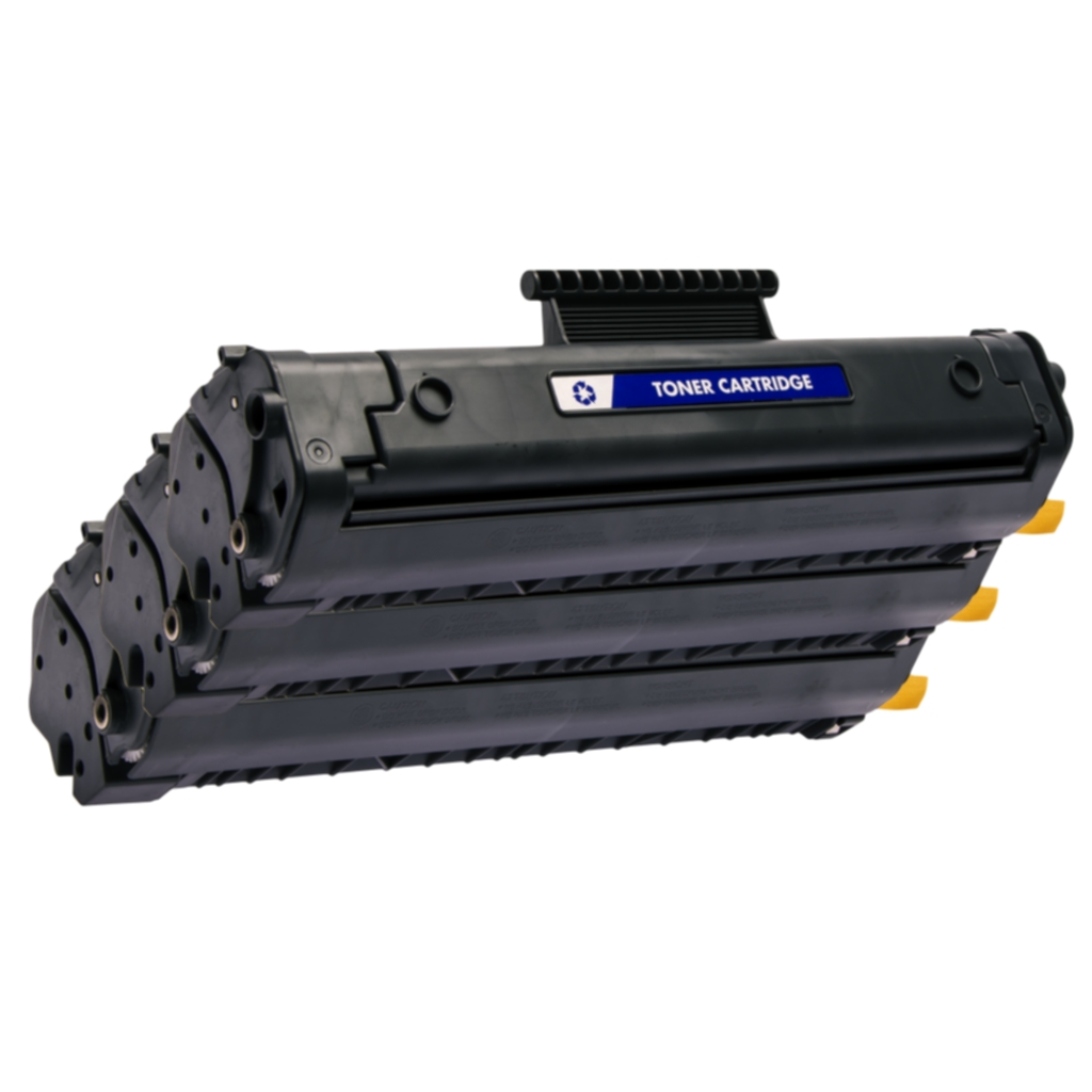 Bild av inkClub 3-pack svarta tonerkassetter THU070-3 ersätter C4092A