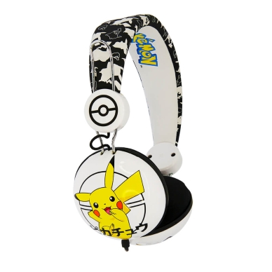 Pokémon Hovedtelefoner - Japanese Tween - Sort Hvid