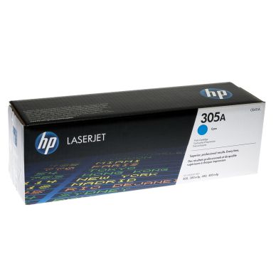 HP 305A Tonerkassett cyan, 2.600 sidor
