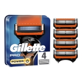 Gillette Proglide Power parranajoterät, 4 kpl