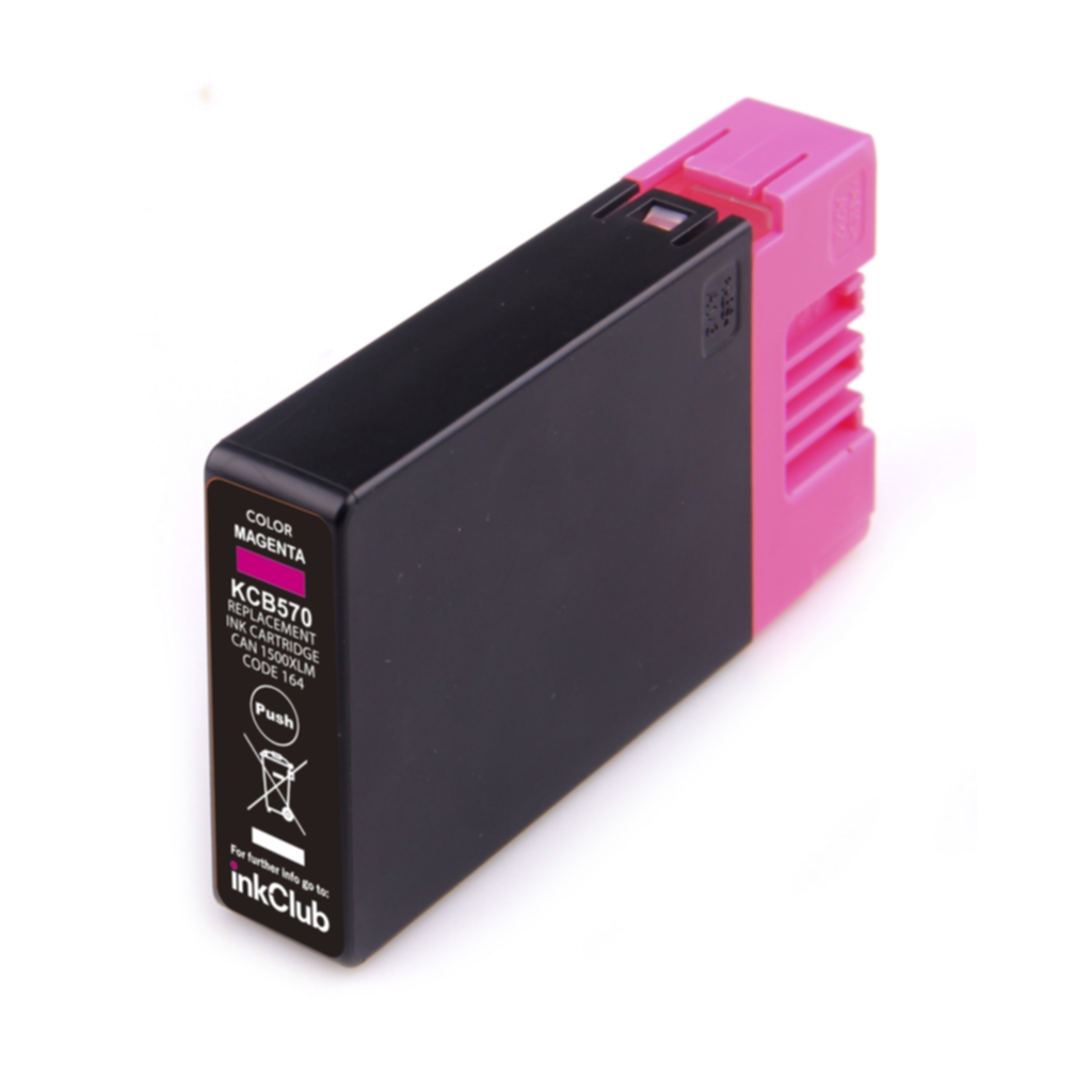 Bild av inkClub Bläckpatron, ersätter Canon PGI-1500XLM, magenta, 12 ml KCB570 ersätter PGI-1500XLM