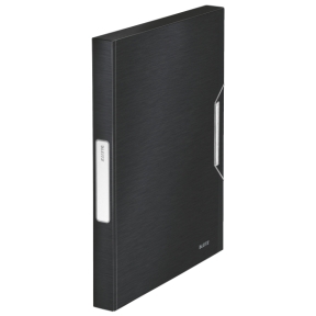 Boxmapp Leitz Style PP 30mm Sidensvart