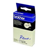 Tape Brother TZE325 9 mm, vit på svart Tape Brother TZE325 9 mm, vit på svart